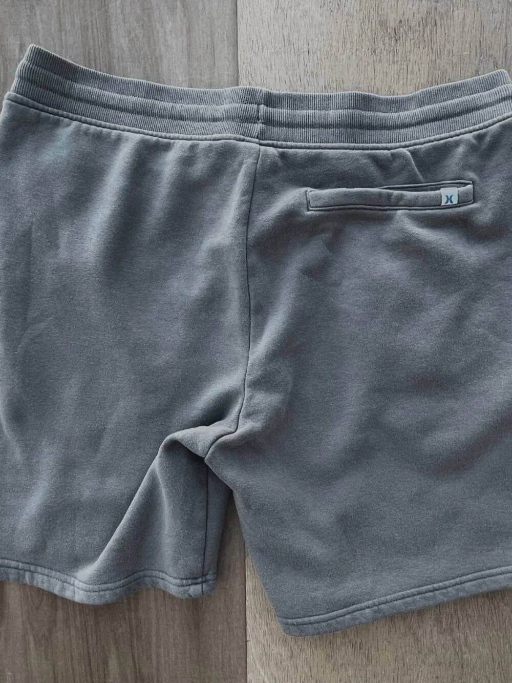 HURLEY SURF CO FLANNEL SHORTS Men’s sz L Olive Drab Green Flat Front Bermuda